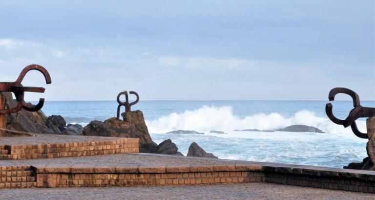 Beautiful Apartment Ondarreta Beach San Sebastian San Sebastián Exterior foto